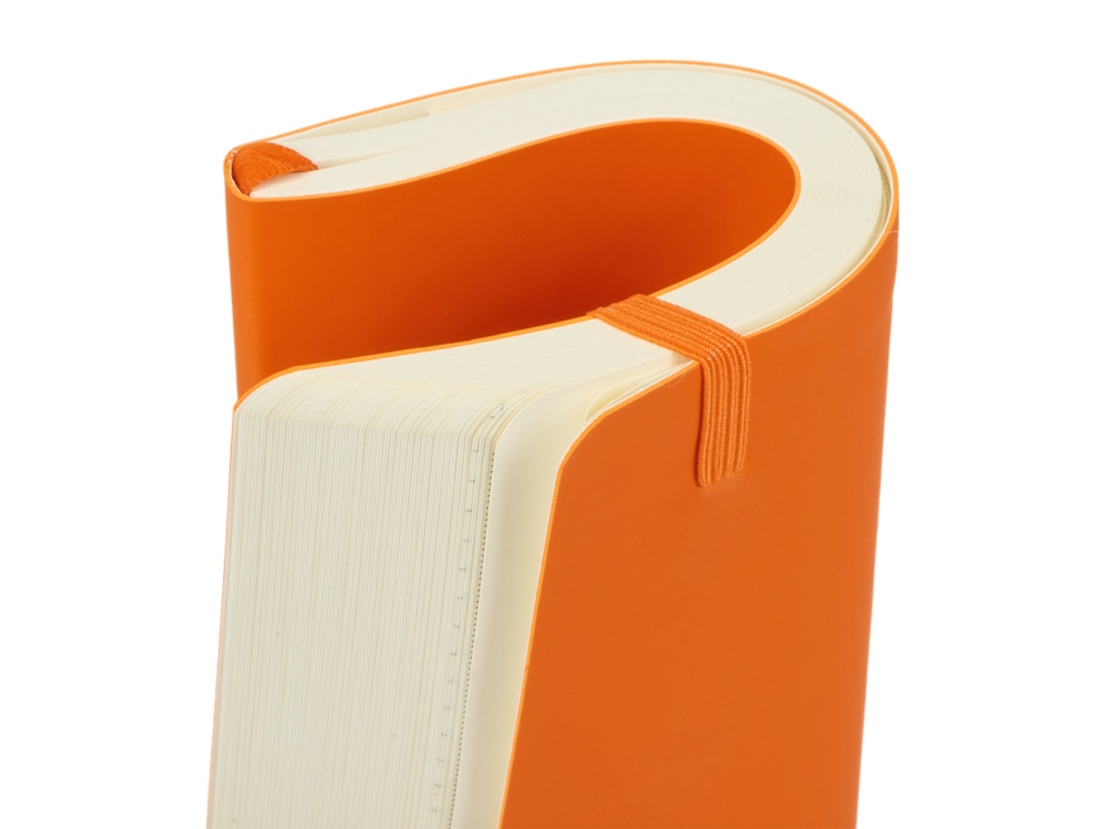 Блокнот Vision 2.0 А5 в гибкой обложке, оранжевый-5