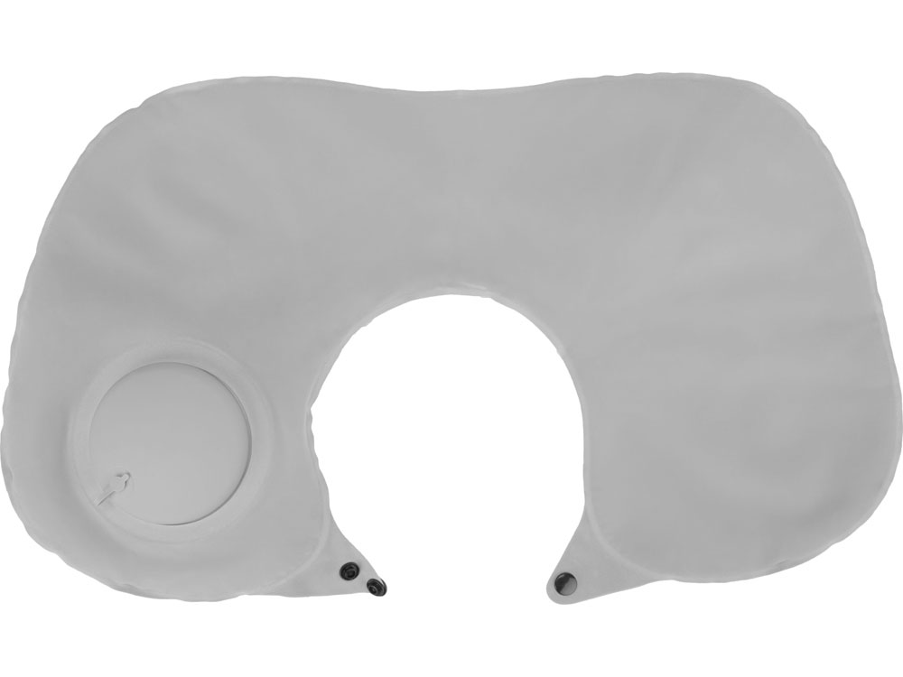 Подушка под шею с помпой Push, серый-5