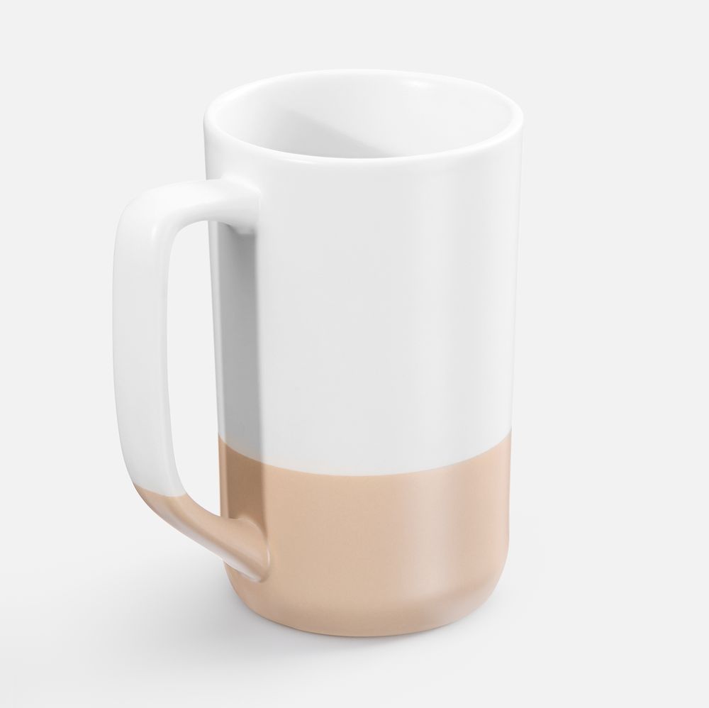 Кружка для сублимационной печати Neito, бежевая-2