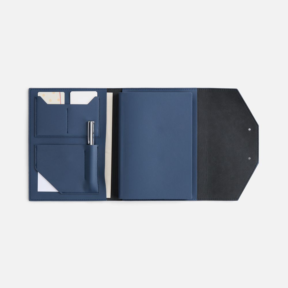 Ежедневник-органайзер Clean Slate, недатированный, синий-3