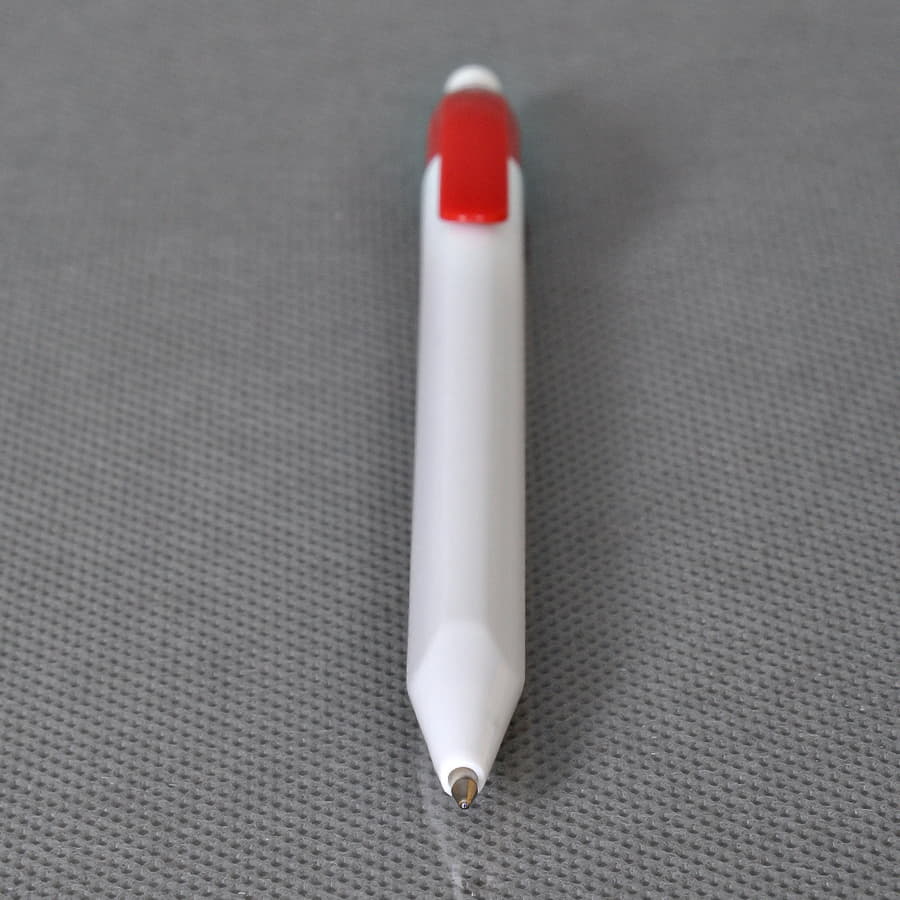 Ручка шариковая N1, желтый, белый-5