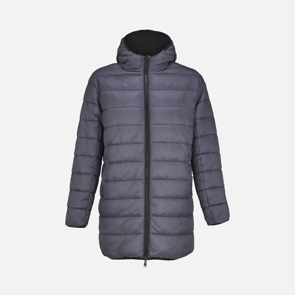 Куртка-парка унисекс Reverse, черная-4