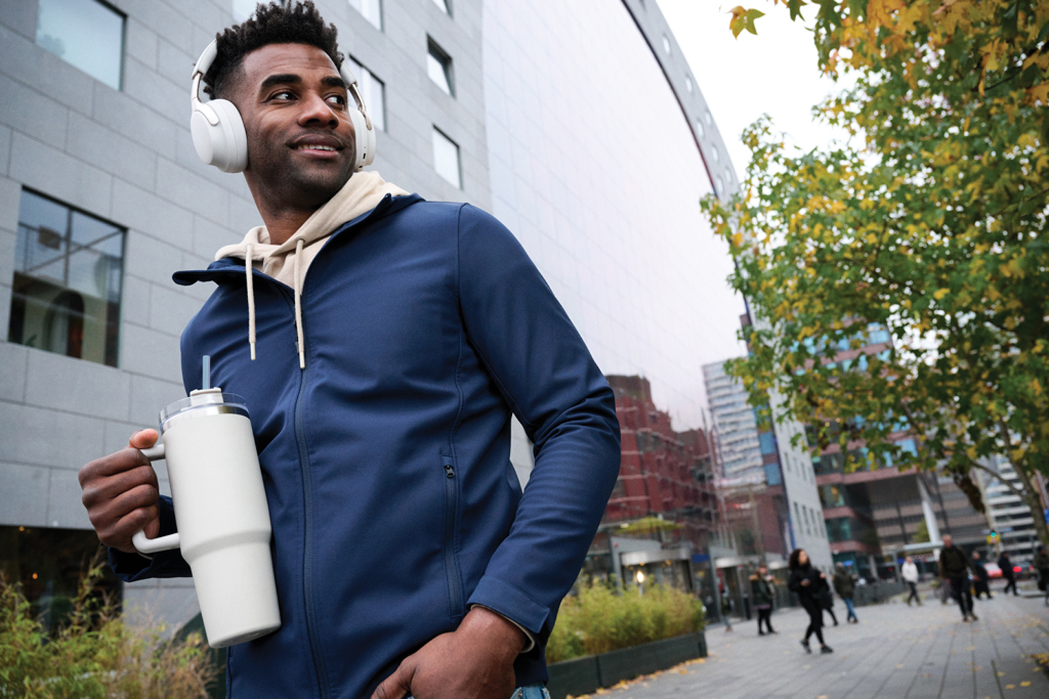 Термокружка Peakflow из переработанной стали RCS, 1.2 л-8