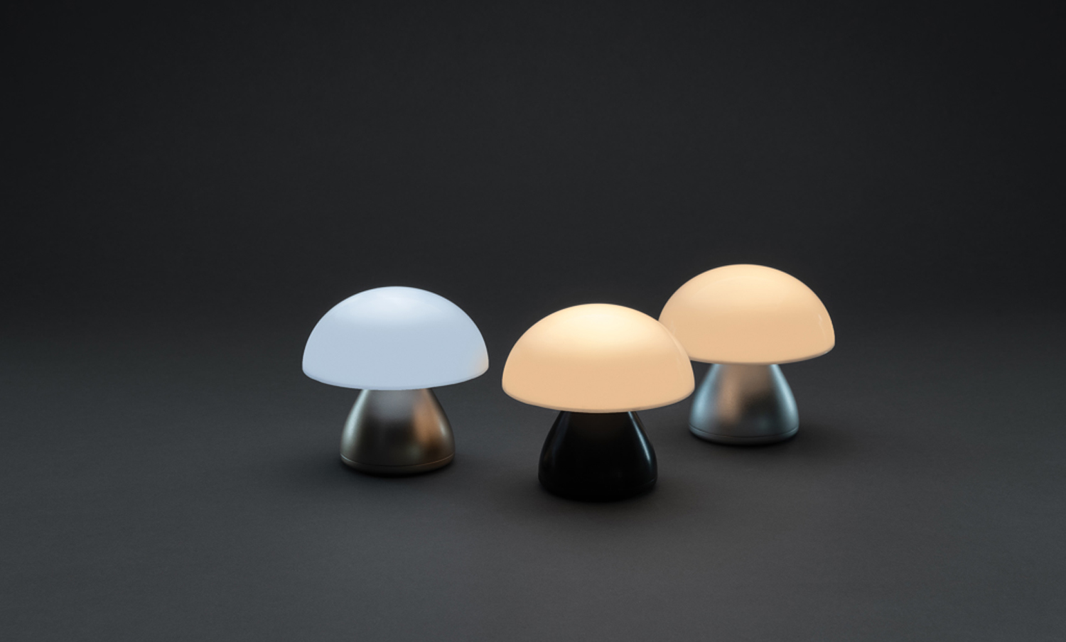 Беспроводная настольная лампа Luming из переработанного пластика RCS, IPX4-3