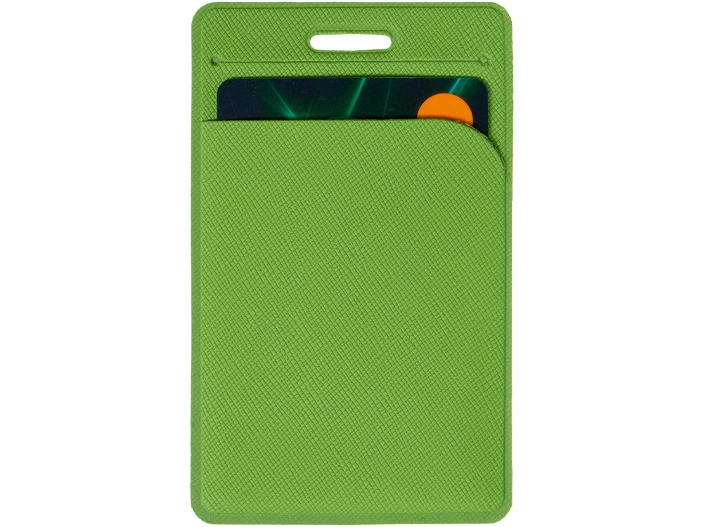 Карман вертикальный с дополнительным отделением Favor, зеленое яблоко-3