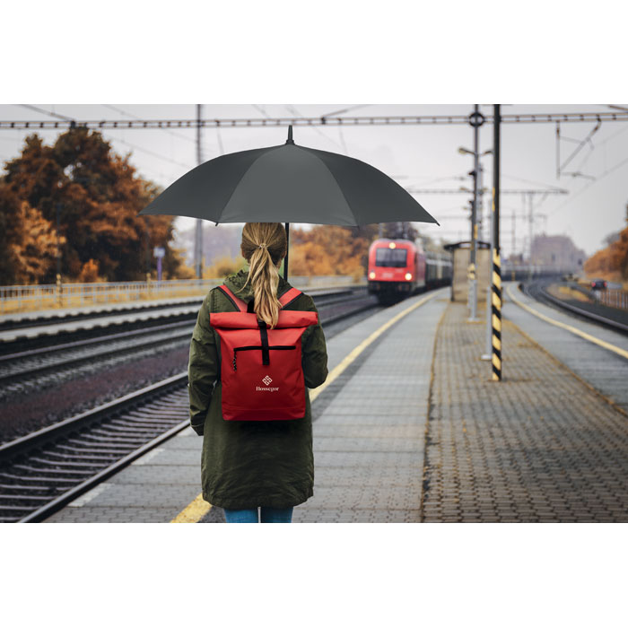 Рюкзак, красный-9