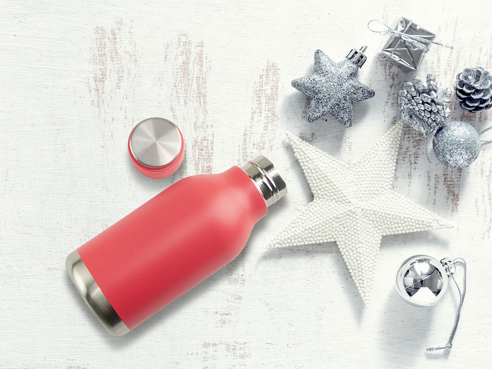 Термос URBAN, персиковый-2