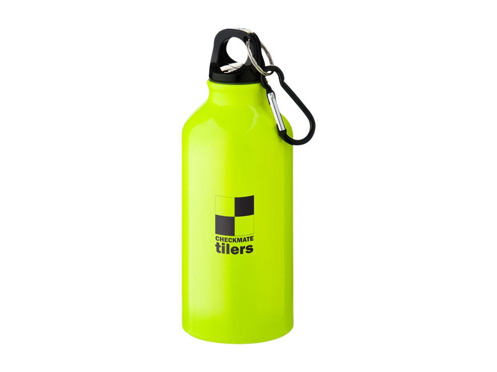 Бутылка Oregon с карабином 400мл, неоновый желтый-3