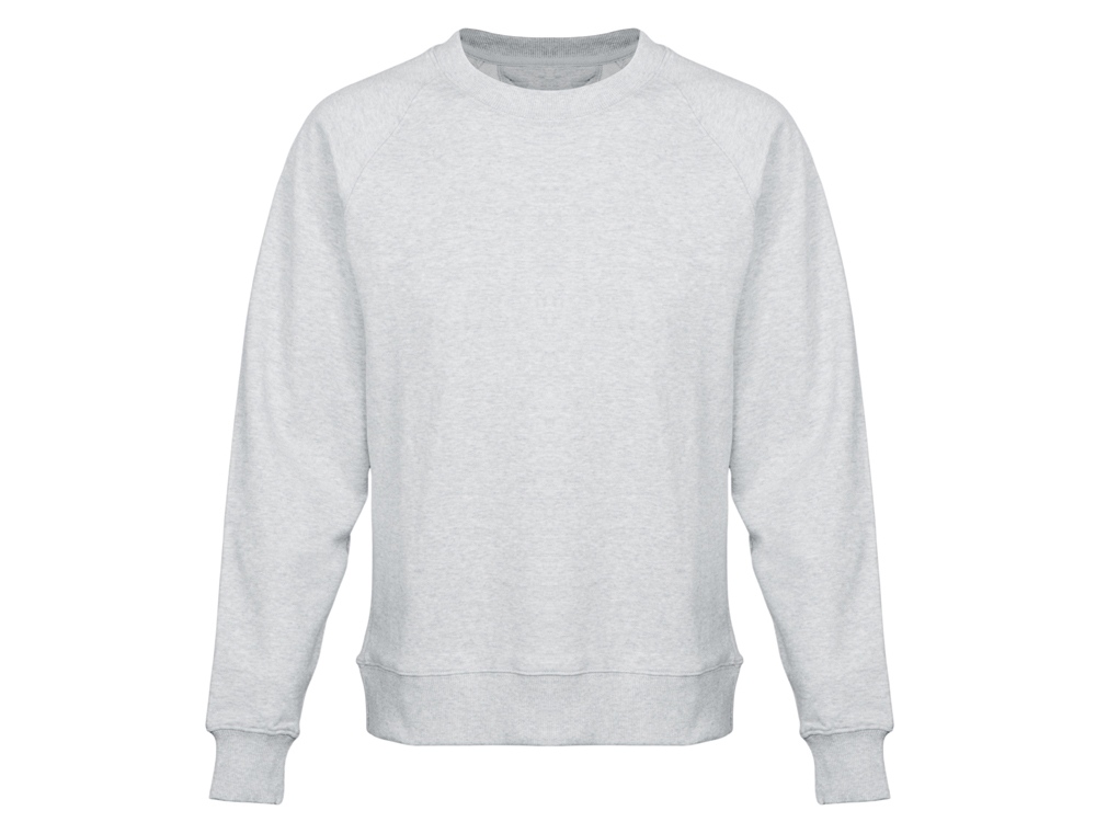 Свитшот оверсайз с рукавом реглан Belgrade, унисекс, серый меланж-10