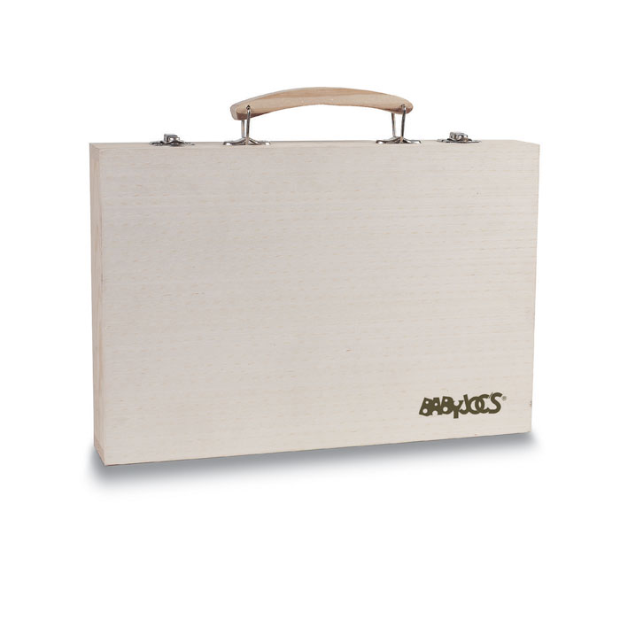 Набор для рисования, древесный-4