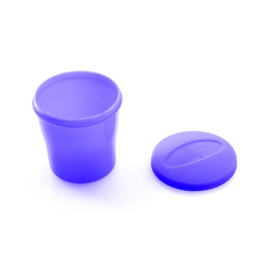 Контейнер для еды DINDER, прозрачный, синий-3