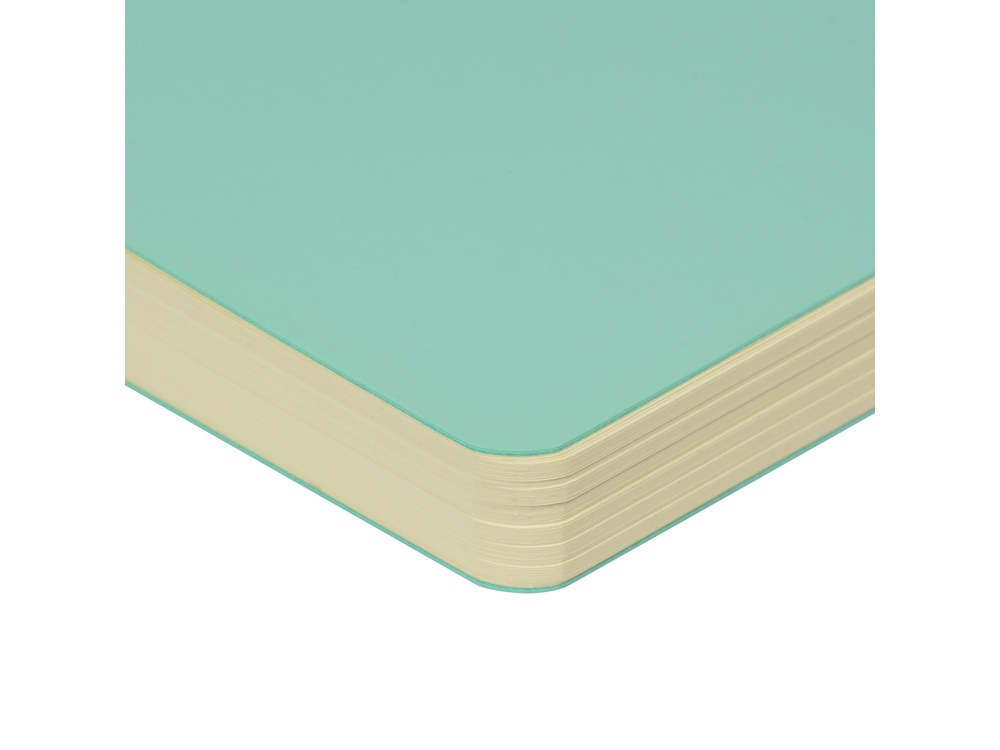 Скетчбук Sketch & Art в мягком переплете 140х210 мм, 100 л. бежевой бумаги 100 гр., мятный-1