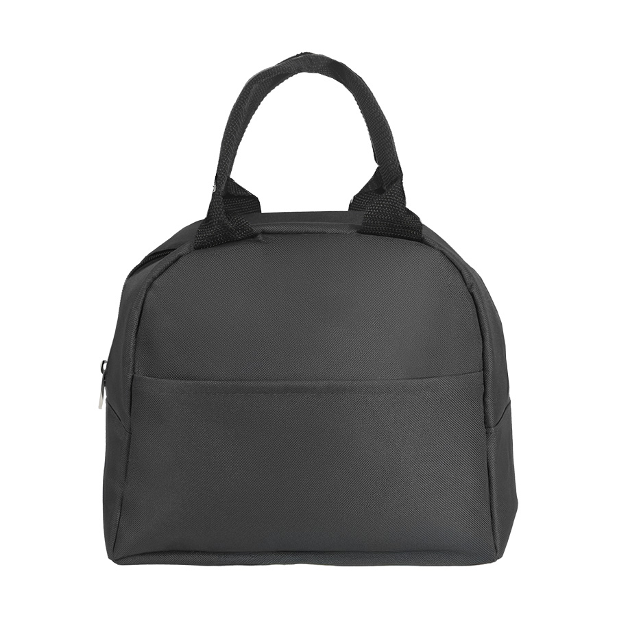 Термосумка "LUNCH", чёрный, 25 x 21 x 17 см, полиэстер 600D, черный-0