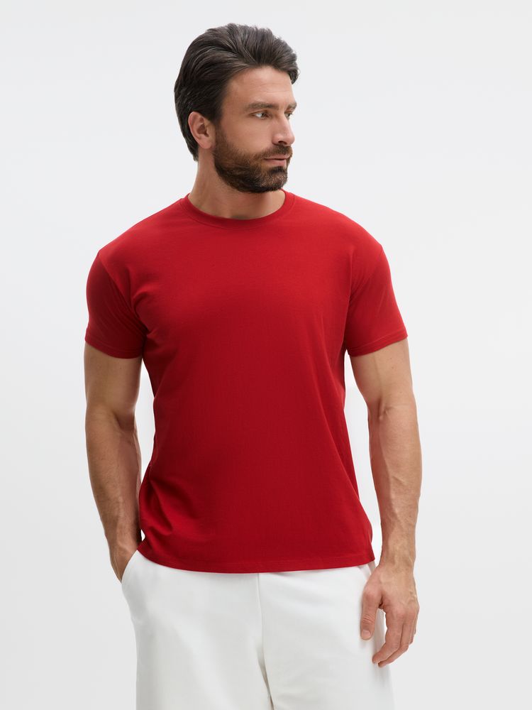 Футболка Imperial 190, вишнево-красная-3