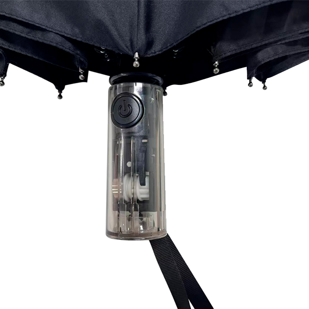 Автоматический зонт Estetic с  функцией Safety System, Черный-4