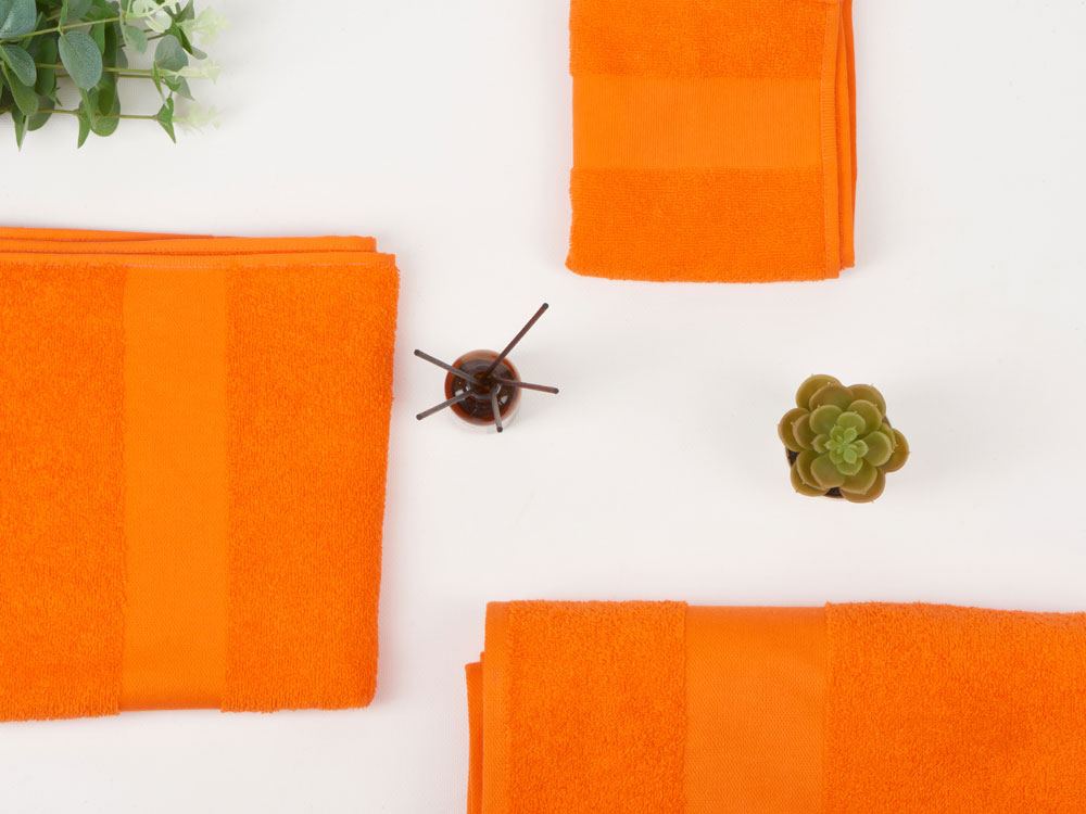 Полотенце Terry L, 450, оранжевый-5