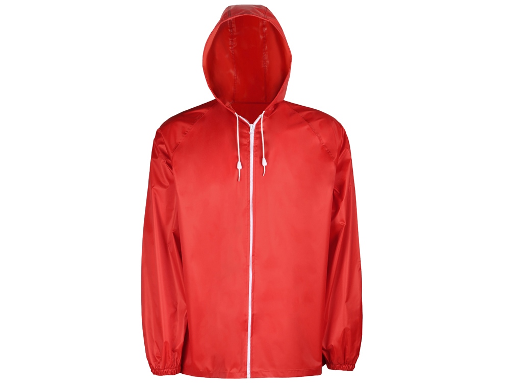 Короткий дождевик Maui из полиэстера, красный-2