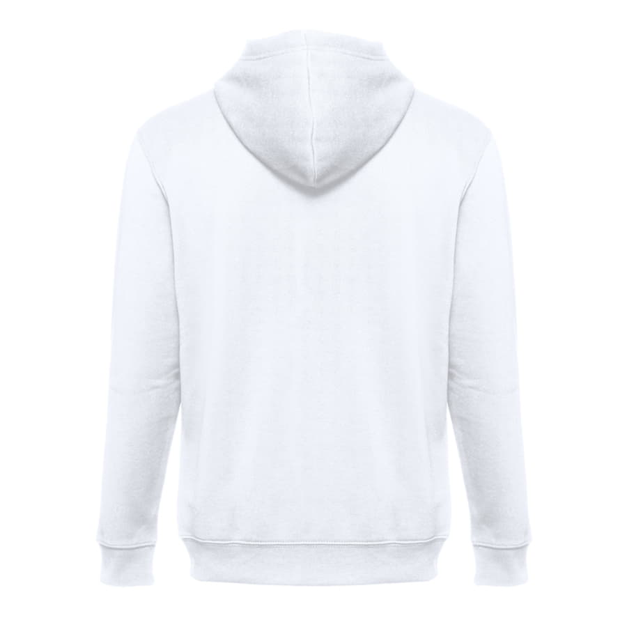 Толстовка мужская с капюшоном на молнии AMSTERDAM 320, белый-3