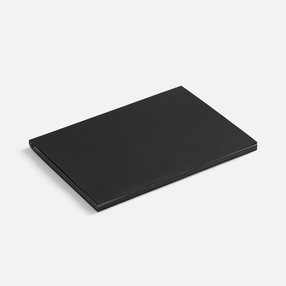 Ежедневник Flat Maxi, недатированный, черный-5