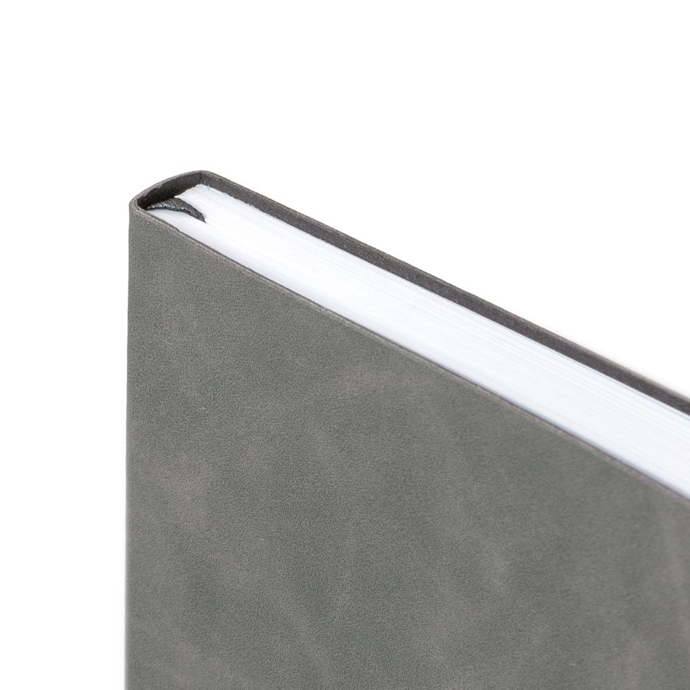 Ежедневник Nubuck Touch, недатированный, серый-3