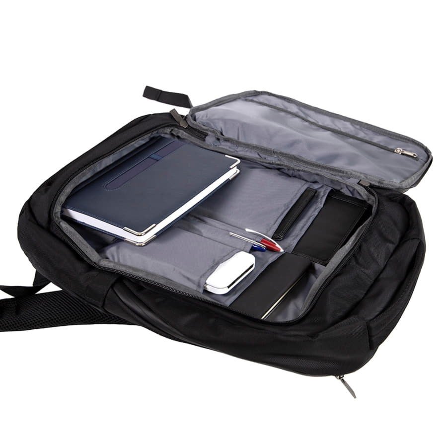 Рюкзак AXEL c RFID защитой, черный-5