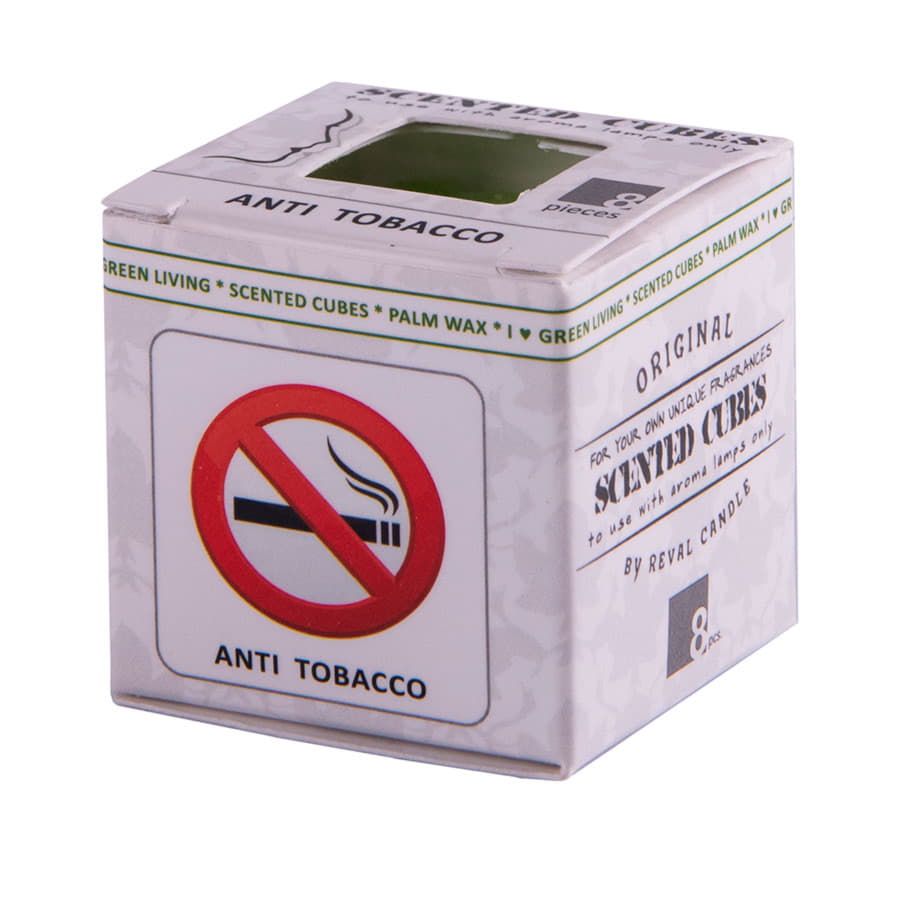Аромакубики АНТИТАБАК (8шт), светло-зеленый-1