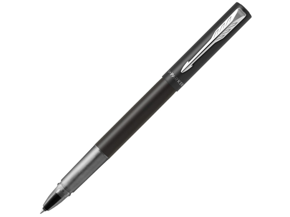Ручка-роллер Parker Vector XL Black CT, стержень: F, цвет чернил:black, в подарочной упаковке-0