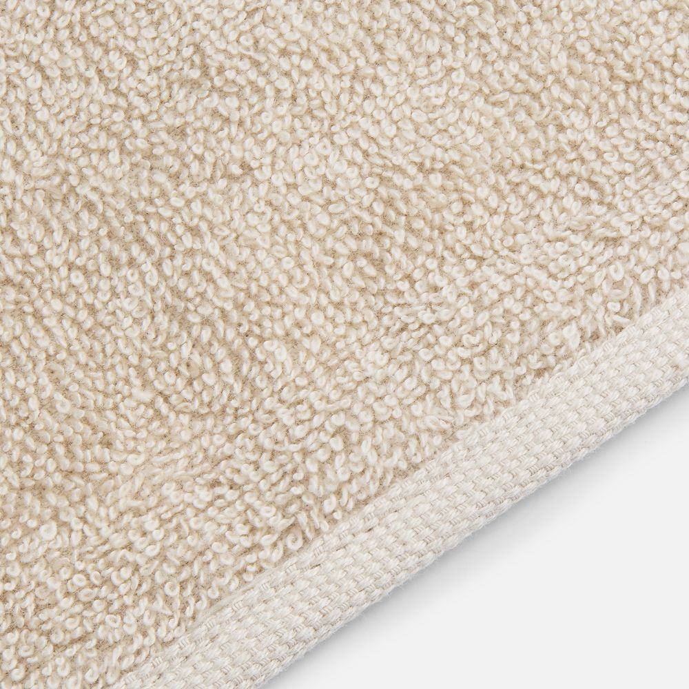 Полотенце махровое Hoya, среднее, бежевое-2