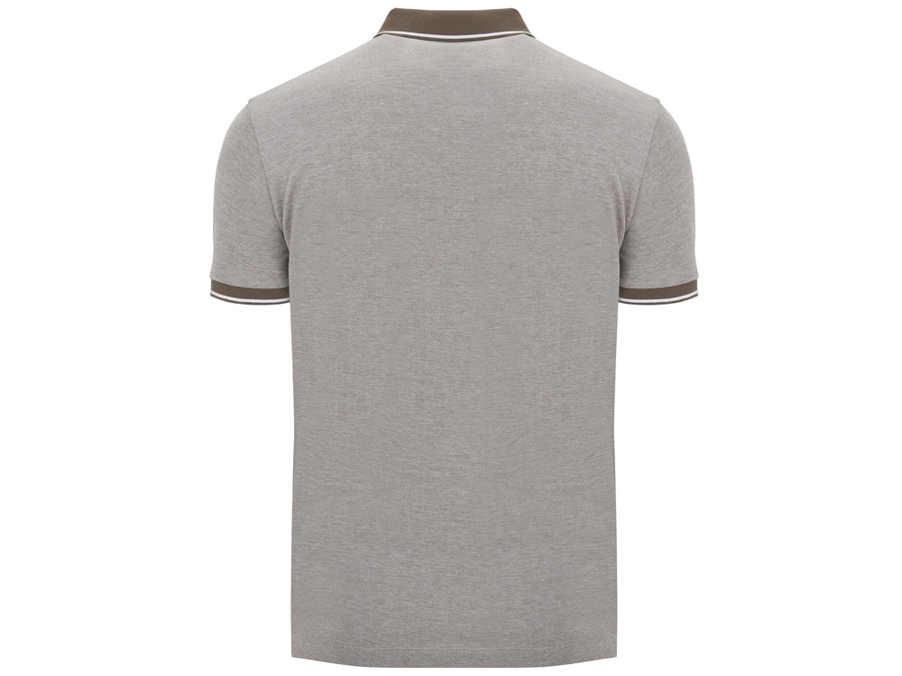 Рубашка поло Bowie мужская, меланжевый армейский зеленый-1