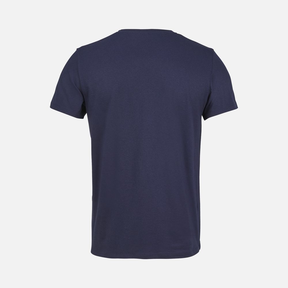 Футболка унисекс Regent с V-образным вырезом, кобальт (темно-синяя)-1