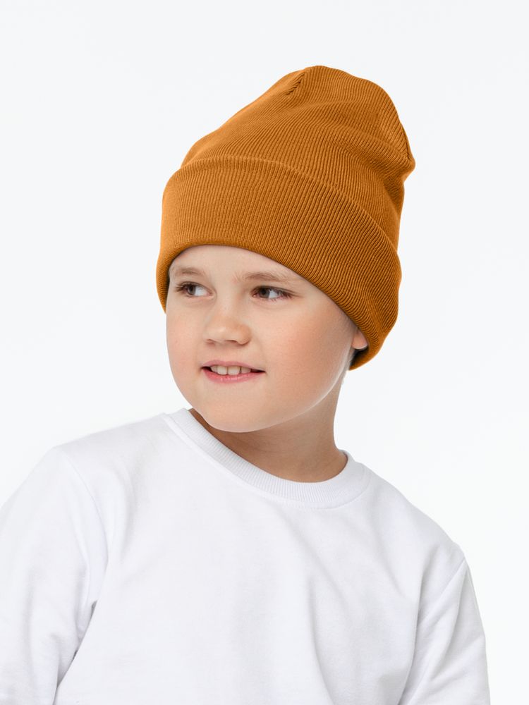 Шапка Real Talk, горчичная-3