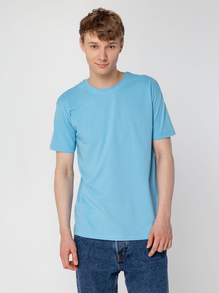 Футболка унисекс T-Bolka 160, голубая-5