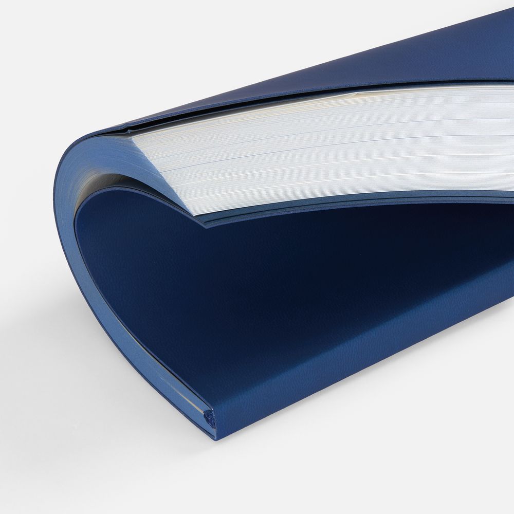 Ежедневник Flat, недатированный, синий, ver.2-2