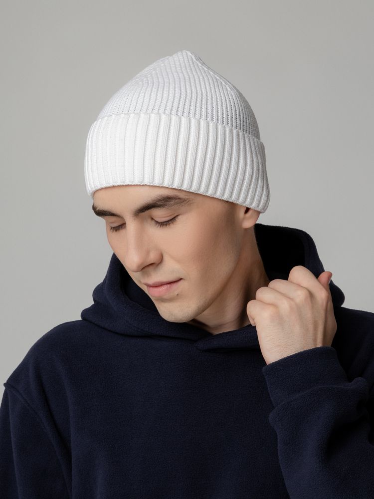 Шапка Hinge, белая-3