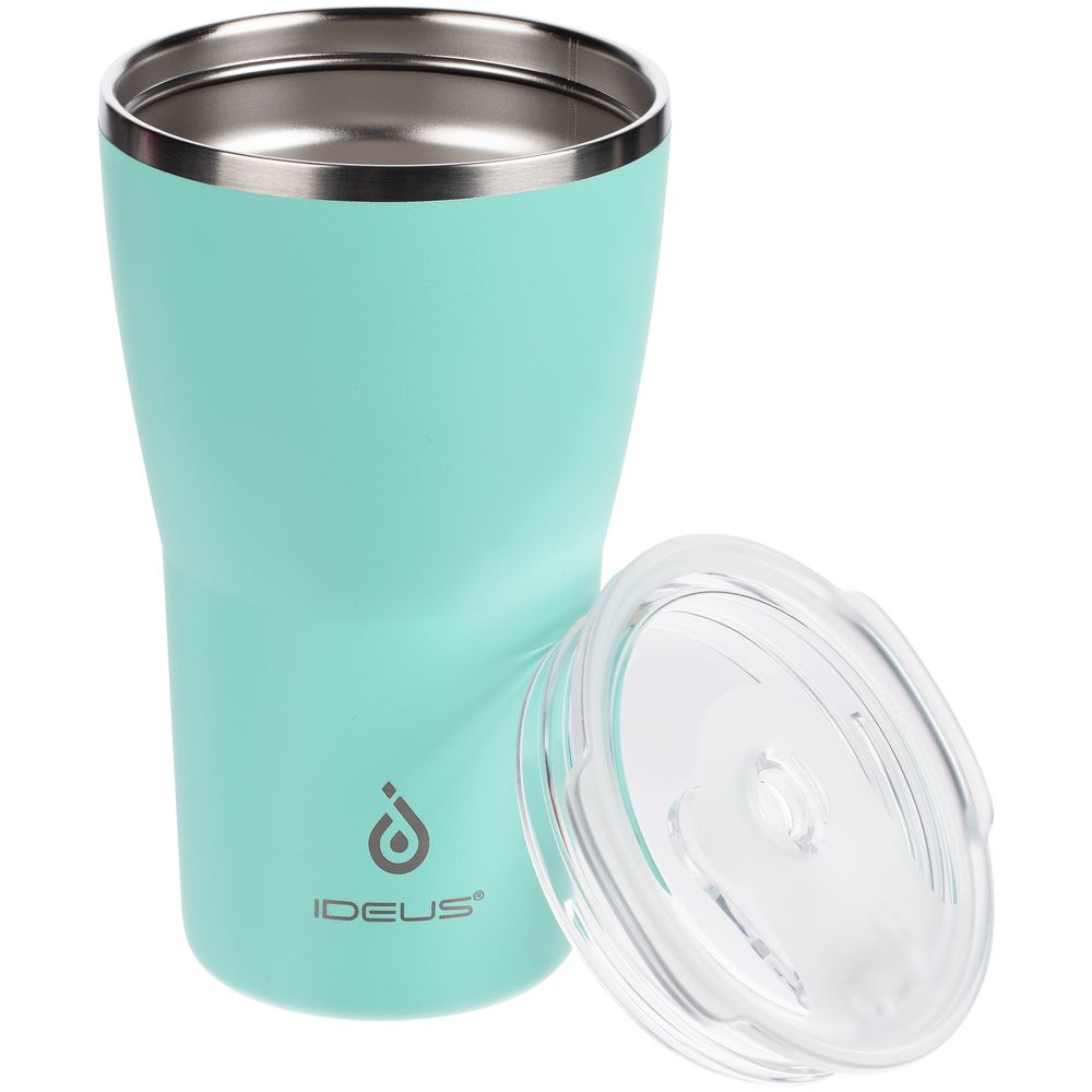 Термостакан Sapporo, бирюзовый-4