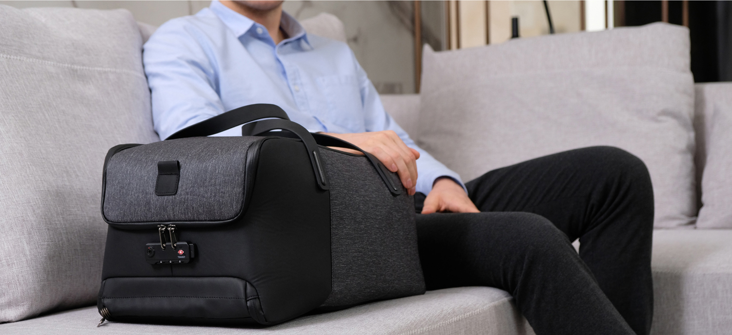 Дорожная сумка KORIN FlexPack Go 53х23х26 см, темно-серая-26