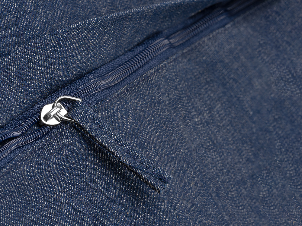 Сумка из переработанной джинсовой ткани Крик (Kirk), синий-3