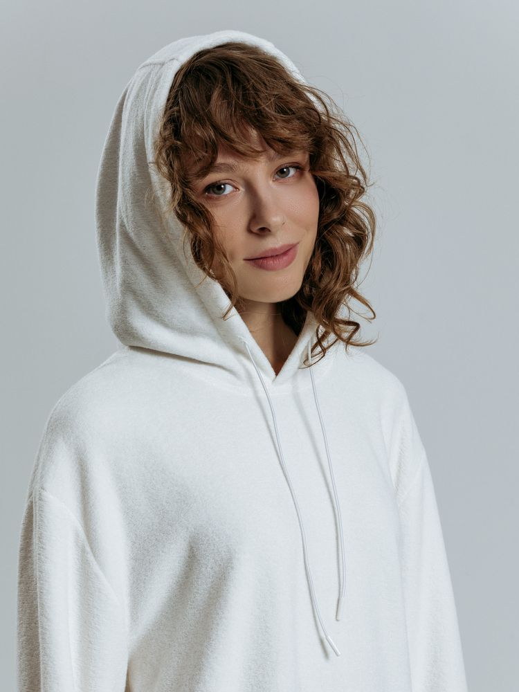 Худи унисекс Prima Vista, белое-4