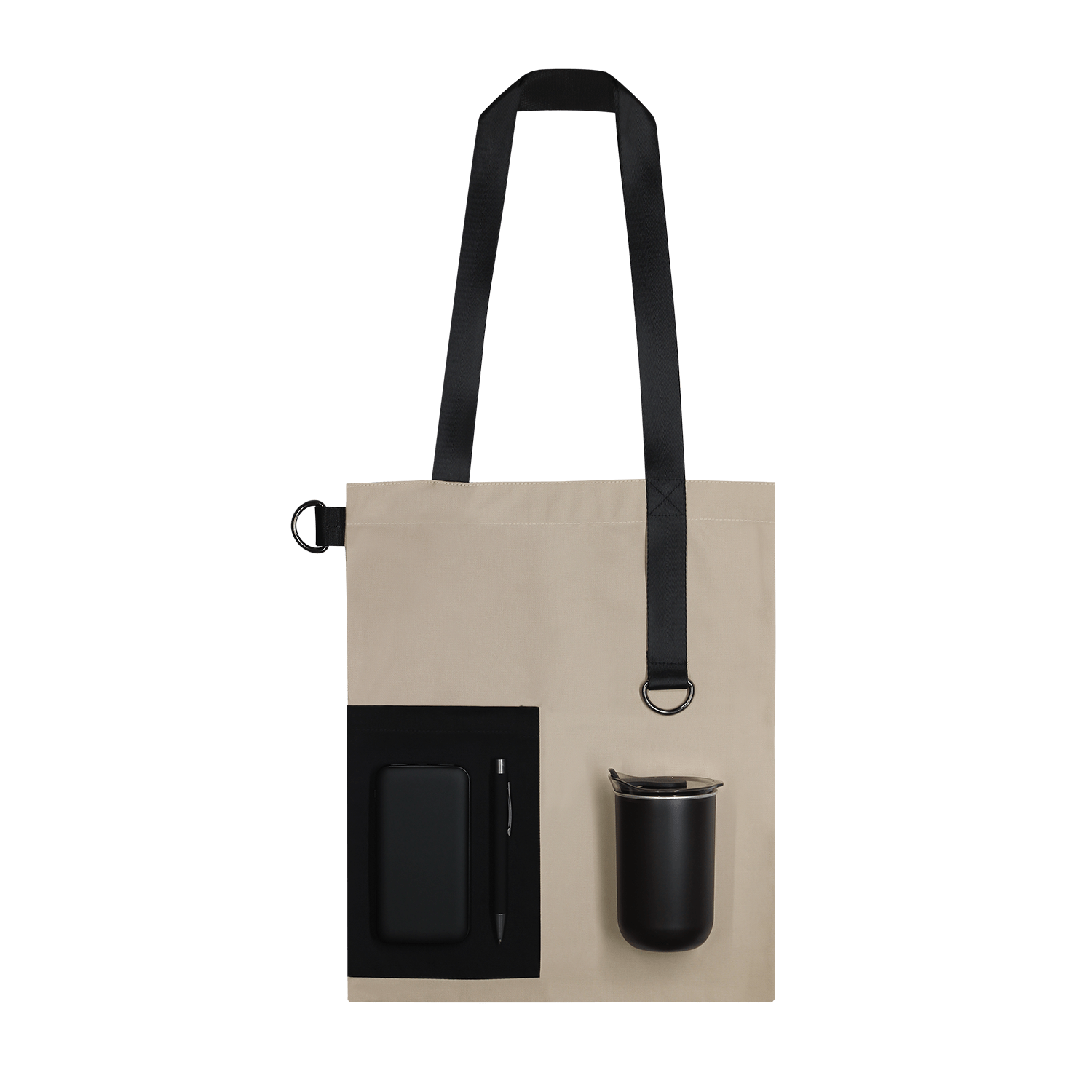 Набор Trend 10000 (бежевый с чёрным)-0