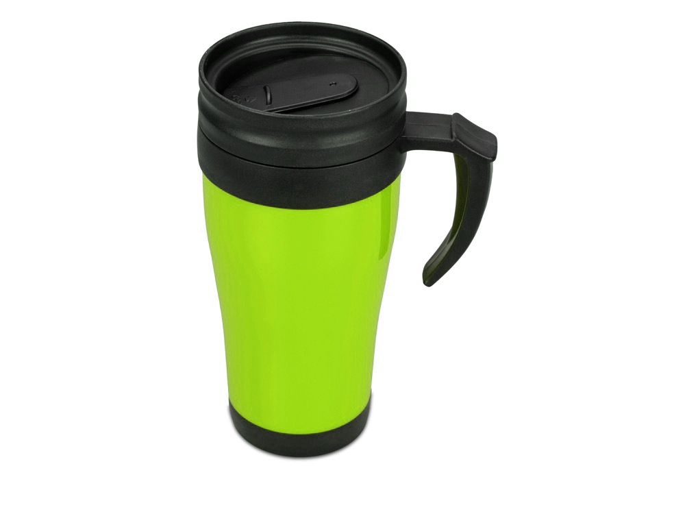 Кружка с термоизоляцией Silence 350мл, зеленое яблоко-0