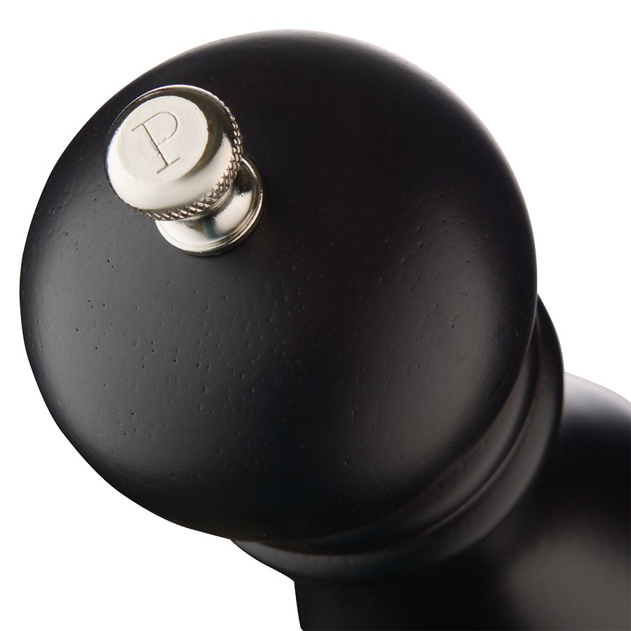 Мельница для перца Wood, большая, черная-1