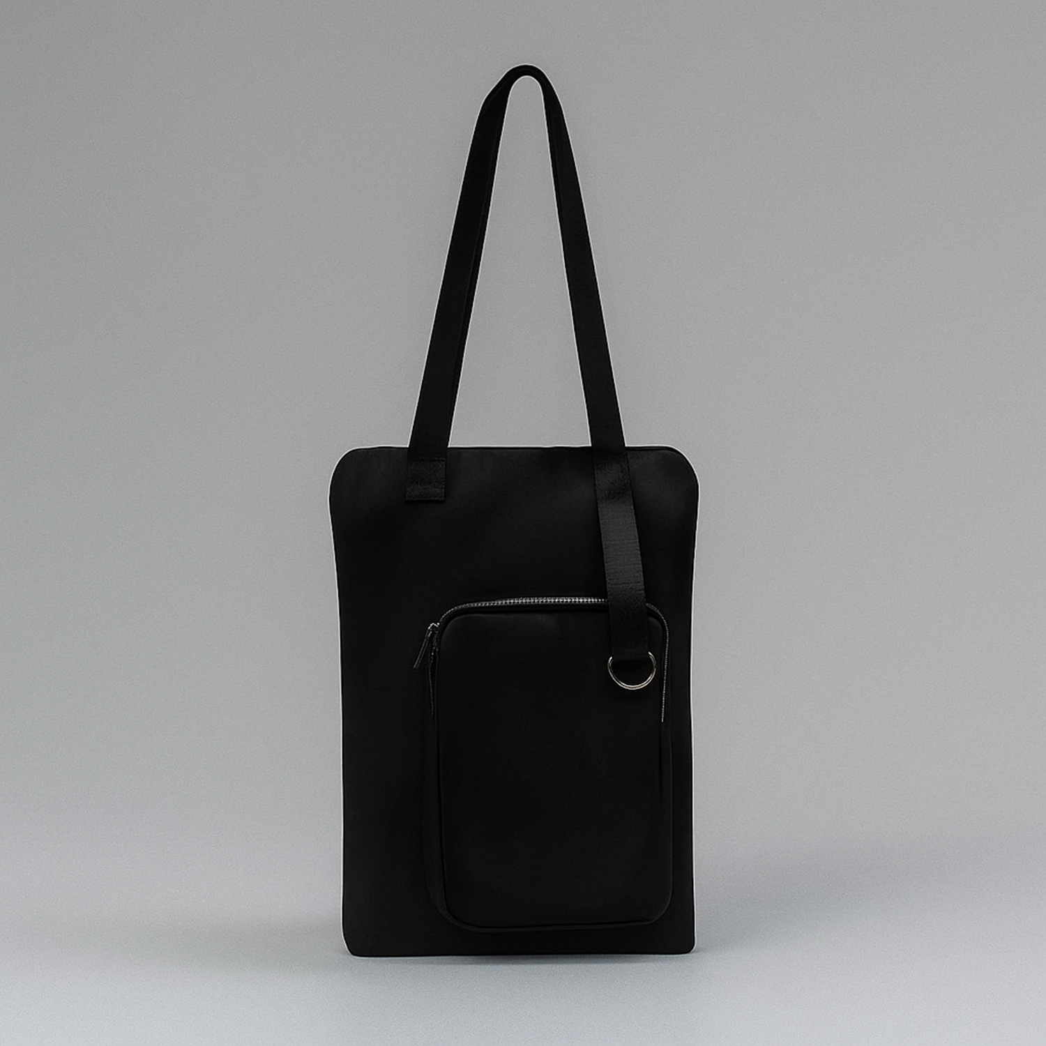 Шоппер Superbag Pocket (черный)-6