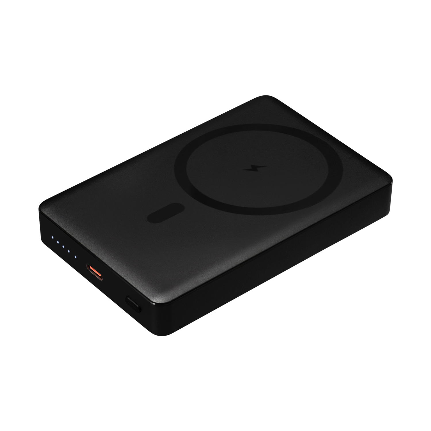 Внешний аккумулятор Атлантис Плюс PD (Atlantis PD Plus) 10000mAh с функцией беспроводной зарядки 15W, черный-0