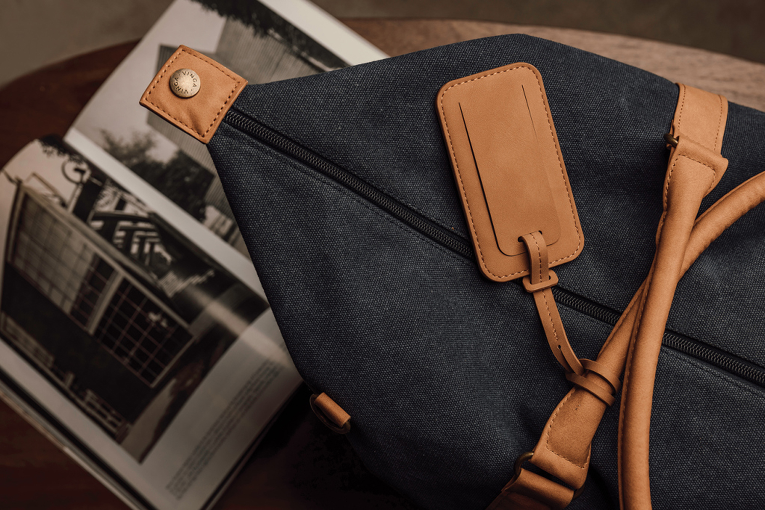 Бирка для багажа из композиционной кожи VINGA Bosler RCS-4