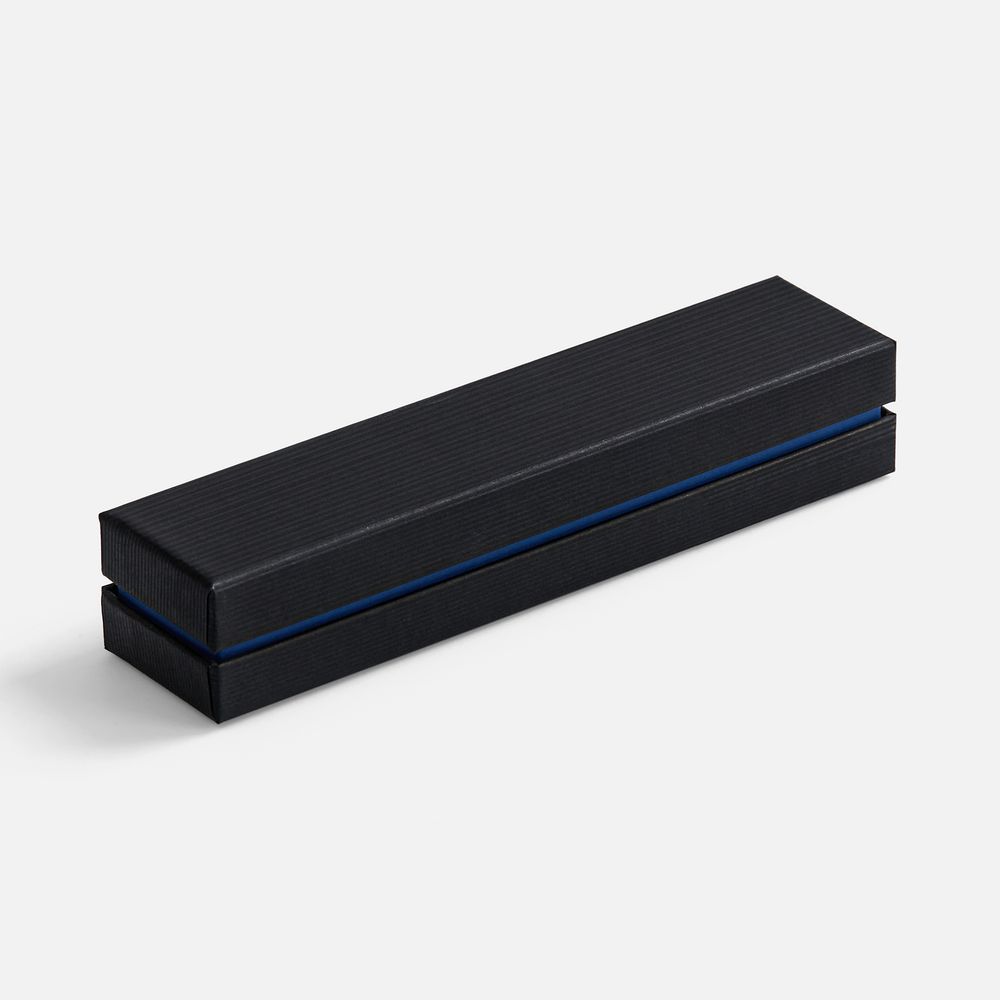 Футляр Nastro для 1 ручки, черный с синим-3