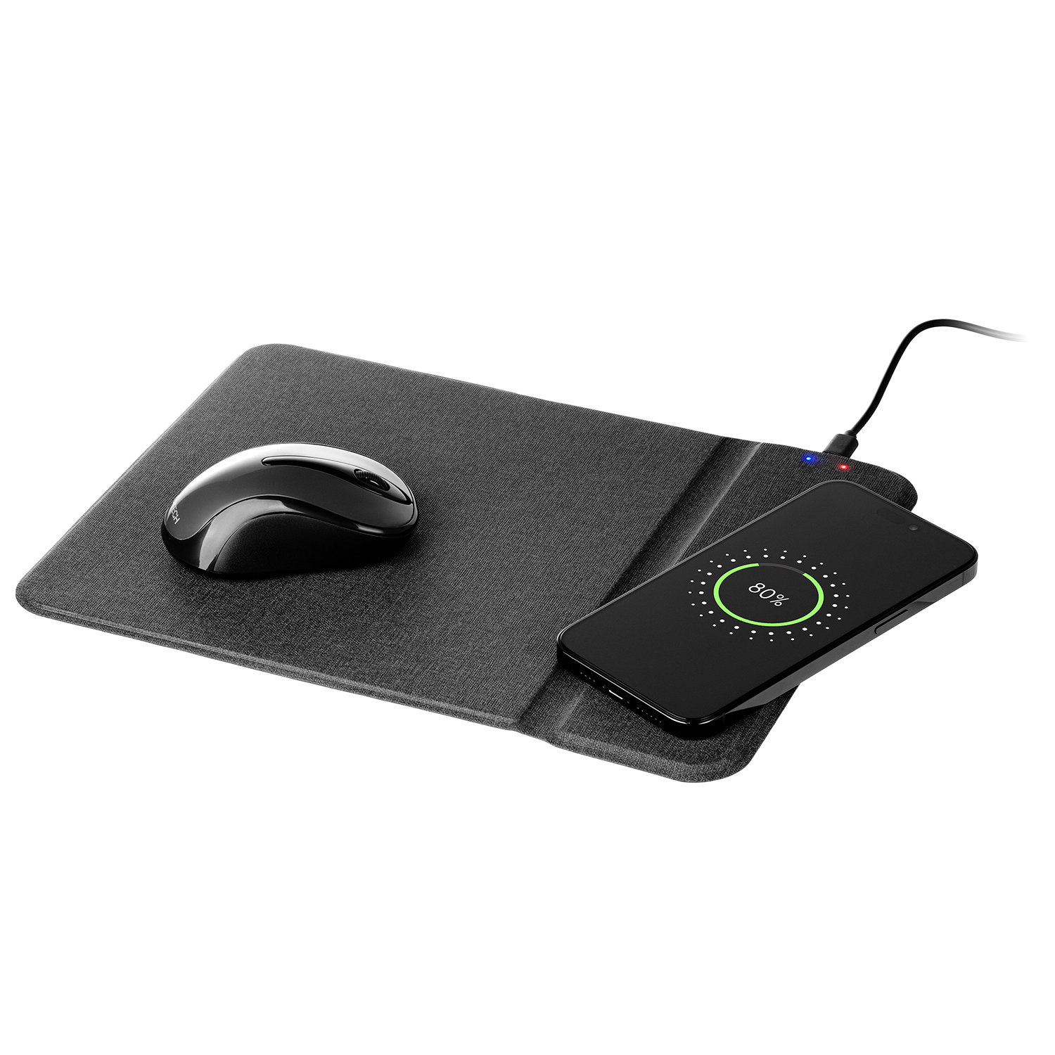 Коврик для мыши с беспроводным зарядным устройством 15W Honor-1