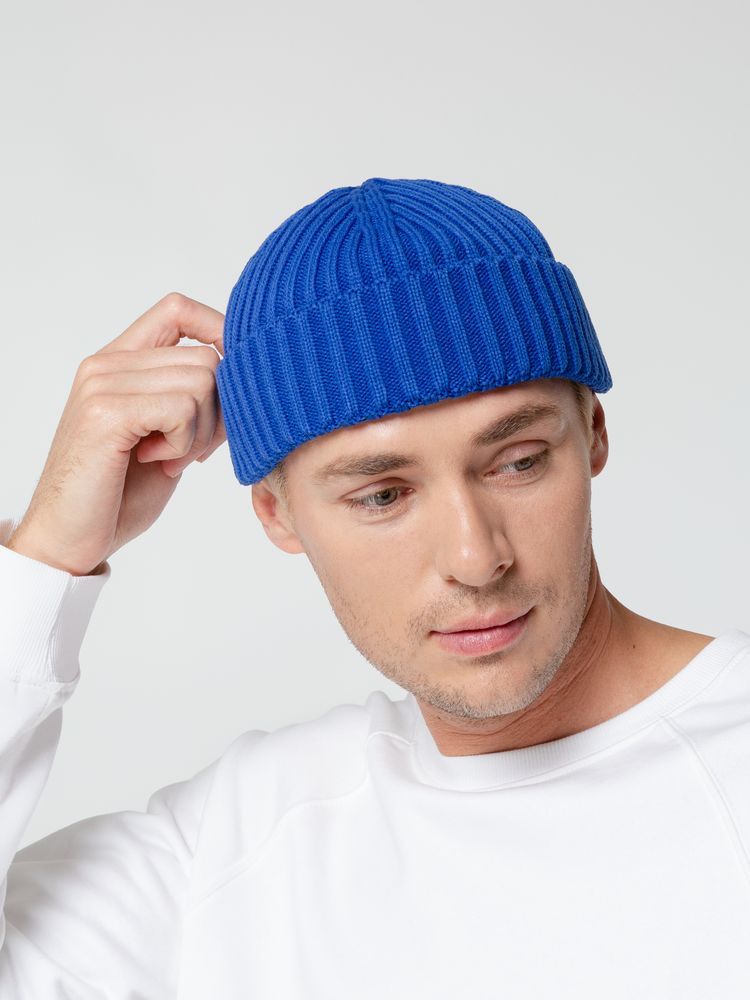 Шапка Hipsta, синяя (василек)-2