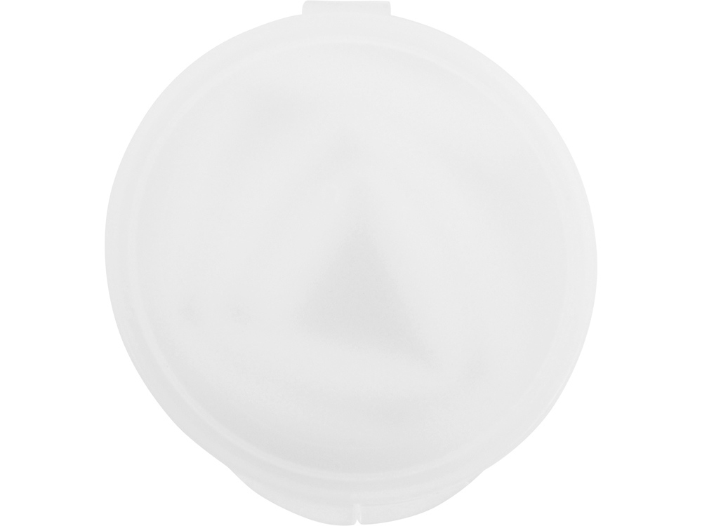 Силиконовая трубочка Fresh в пластиковом кейсе, белый-4