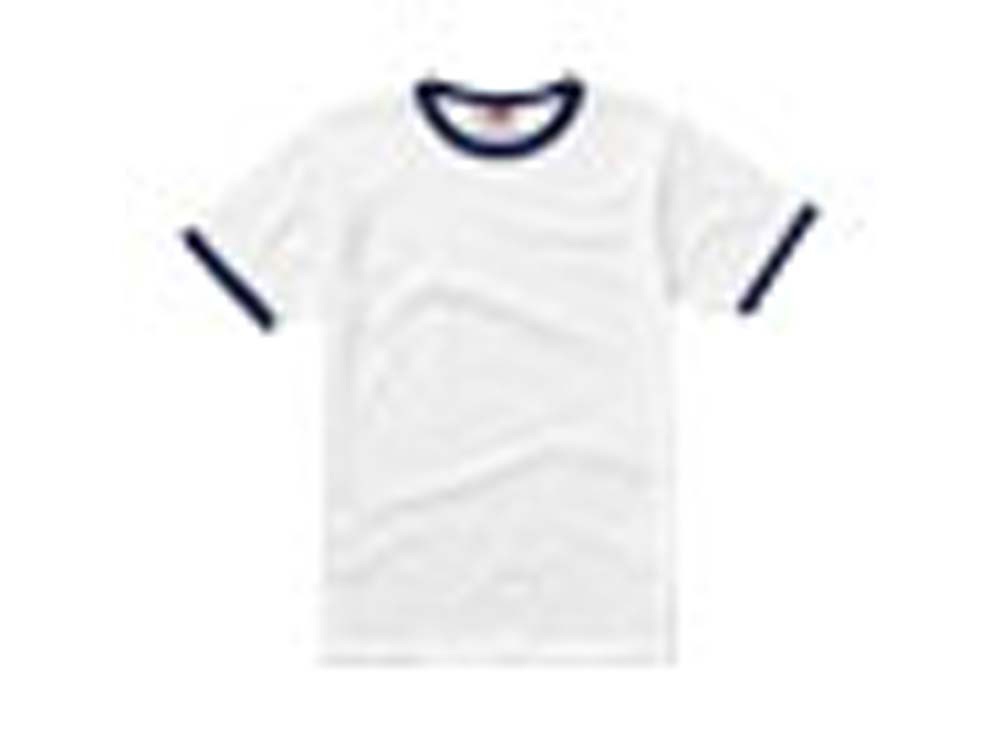 Футболка Adelaide мужская, белый/темно-синий-4