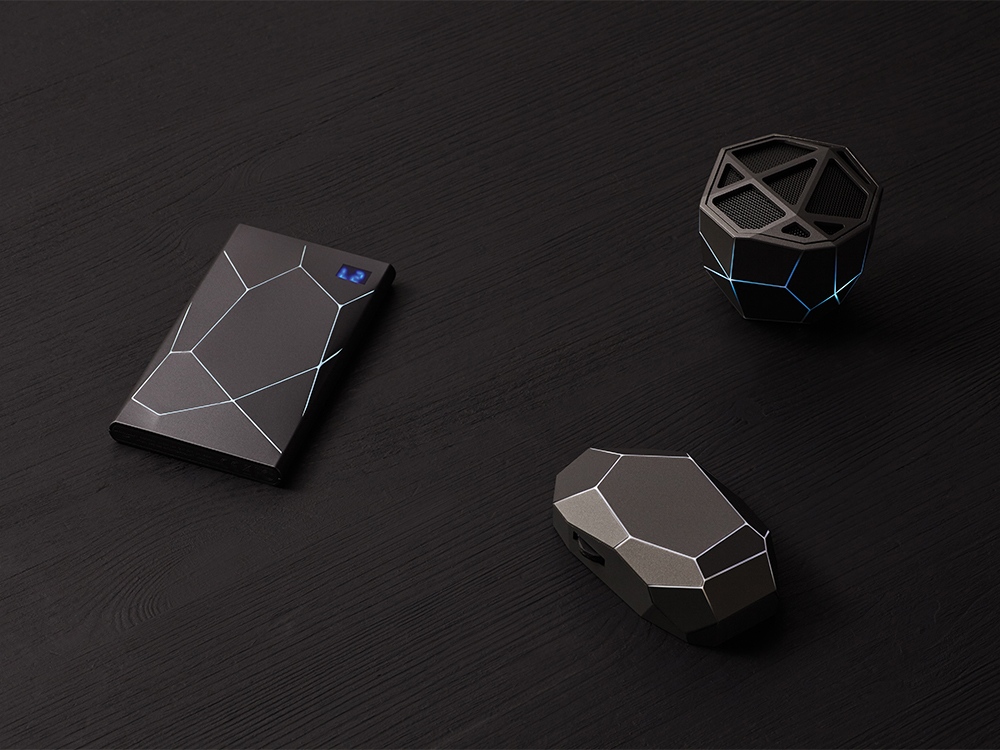 Портативное зарядное устройство XOOPAR GEO, мокрый асфальт-9